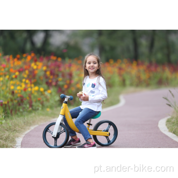 Bicicleta de equilíbrio infantil sem pedal